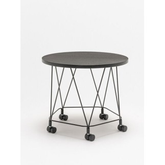 Round Coffee Table with Wheels - Pental | MDD