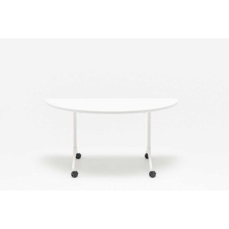 Round Modular Table on Wheels - Revi | MDD