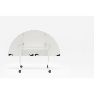 Round Modular Table on Wheels - Revi | MDD