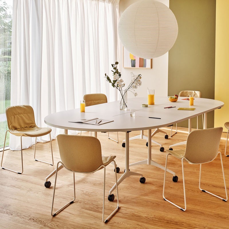 Modular Oval Table for Meeting Room - Revi | MDD