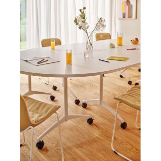 Modular Oval Table for Meeting Room - Revi | MDD