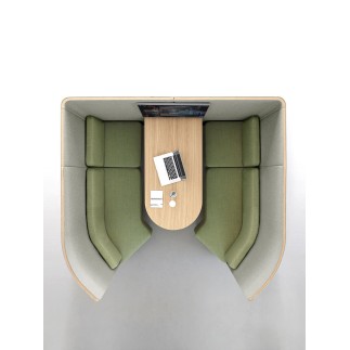 Meeting Acoustic Cubicle with Sofas - Nucleo | Martex