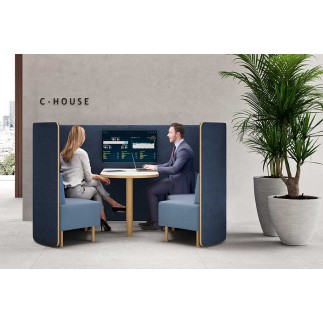 Meeting Acoustic Cubicle with Sofas - Nucleo | Martex