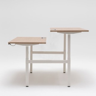 Scrivania 2 Posti con Altezza Regolabile Motorizzata - Ogi Drive Bench | MDD