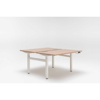 Scrivania 2 Posti con Altezza Regolabile Motorizzata - Ogi Drive Bench | MDD