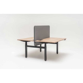 Scrivania 2 Posti con Altezza Regolabile Motorizzata - Ogi Drive Bench | MDD