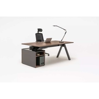 Executive Desk with Chest of Drawers - Viga | MDD