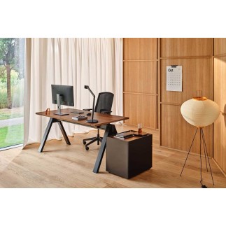 Wood Single Executive Desk - Viga | MDD