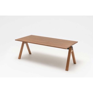 Wood Single Executive Desk - Viga | MDD