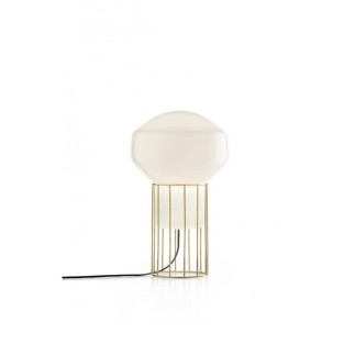 Table Lamp in Glass and Metal - Aérostat | Fabbian