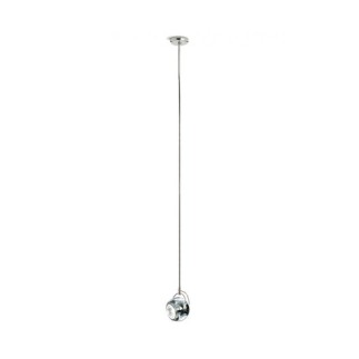 Hanging Lamp with Adjustable Spotlight - Beluga | Fabbian