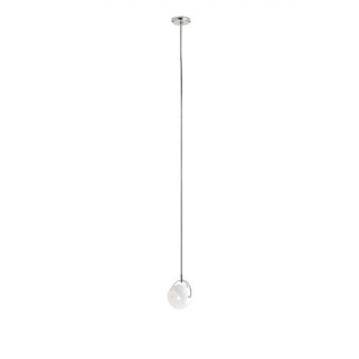 Pendant Lamp in White Glass - Beluga White | Fabbian