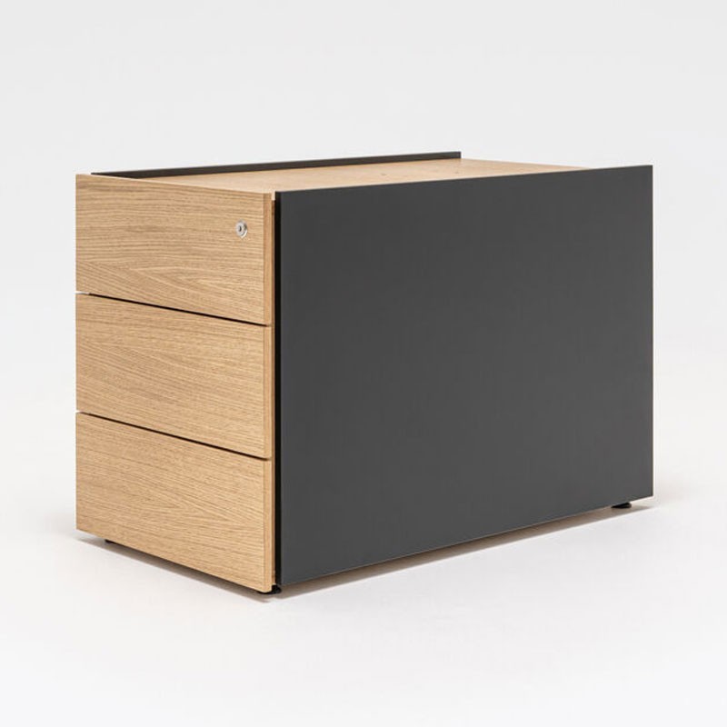 Office Chest of Drawers with Back Compartment - Viga | MDD