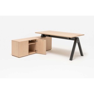 Executive Desk with Chest of Drawers - Viga | MDD