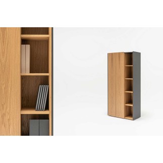 Wardrobe Cabinet with Open Compartment - Viga