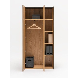 Wardrobe Cabinet with Open Compartment - Viga | MDD