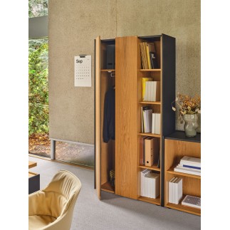 Wardrobe Cabinet with Open Compartment - Viga | MDD