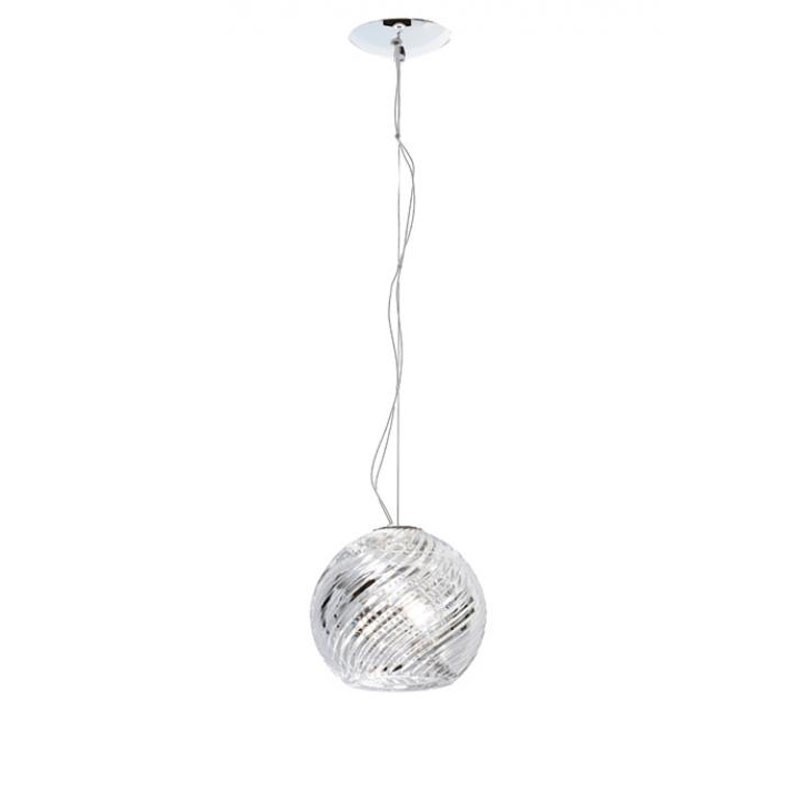 Sospensione Lamp in glass - Swirl | Fabbian