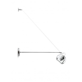 Wall Spotlight with Metal Arm - Beluga Colour