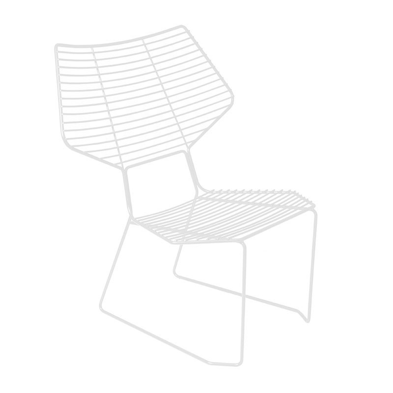 Outdoor Metal Lounge Chair - Alieno | Casamania