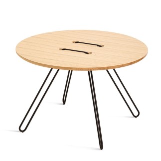 Button-Shaped Coffee Table - Twine | Casamania