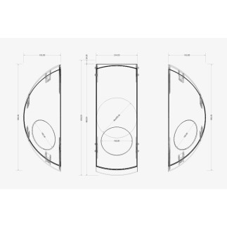 Cestino per Raccolta Differenziata con Scomparti - Sfera | SoldiDesign