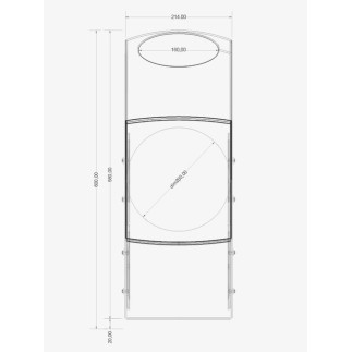 Cestino Portarifiuti Modulare SoldiDesign - Sfera Modular