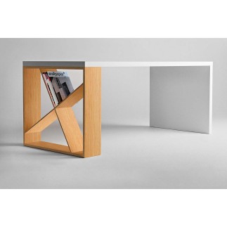 Scrivania di Design con Libreria - J-Table