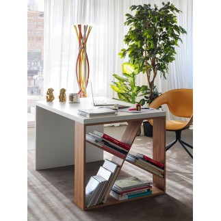 Design Desk with Bookcase - J-Table | Horm