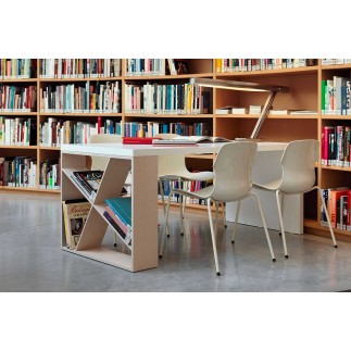 Scrivania di Design con Libreria - J-Table | Horm