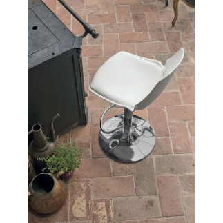 Adjustable Stool with Footrest - Valencia