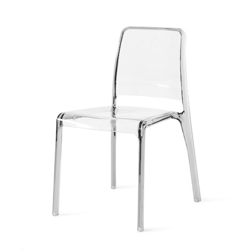 Stackable Chair in Polycarbonate -Futura | IsaProject