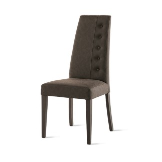 Sedia con Schienale Alto in Ecopelle - Bellinzona