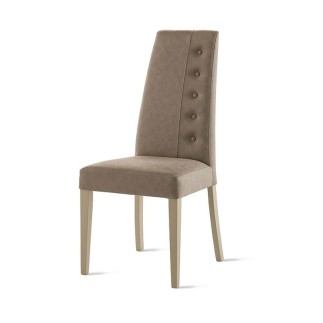 Sedia con Schienale Alto in Ecopelle - Bellinzona | Target Point