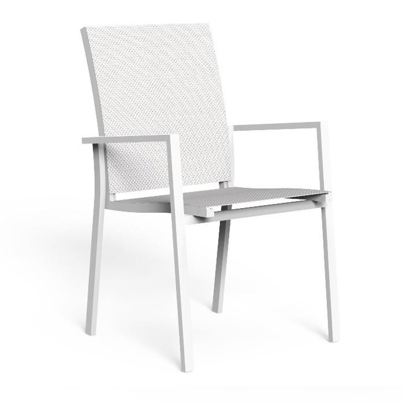 Outdoor stackable armchair in fabric - Maiorca | Talenti