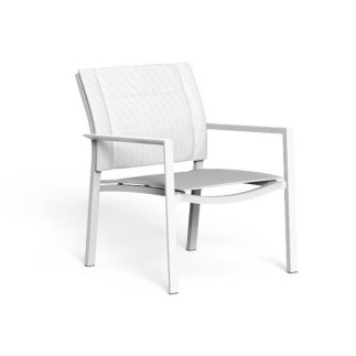 Outdoor stackable chair in fabric - Touch | Talenti