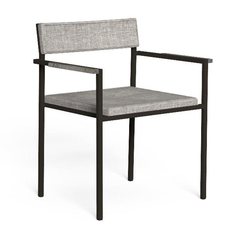 Stackable Outdoor Armchair with Armrests - Casilda | Talenti