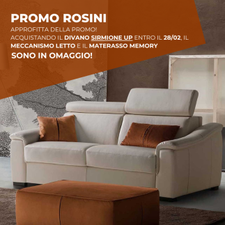 Rosini Sofa Bed - Sirmione Up