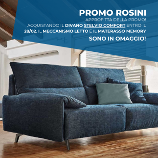 Upholstered Sofa Bed - Stelvio Comfort