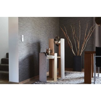 Scratching post for cat in wood and felt - Torre | Miacara