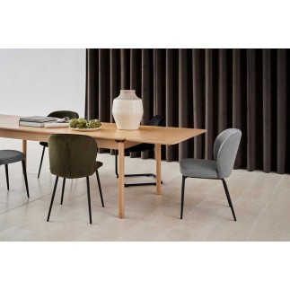 Chair with Upholstered Seat and Back - Polly | Isarreda