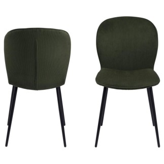 Chair with Upholstered Seat and Back - Polly | Isarreda