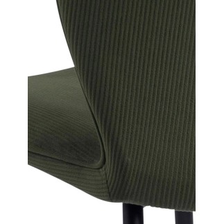 Chair with Upholstered Seat and Back - Polly | Isarreda