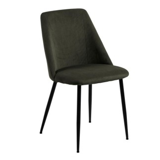 Chair Upholstered in Ribbed Fabric - Isabel | Isarreda