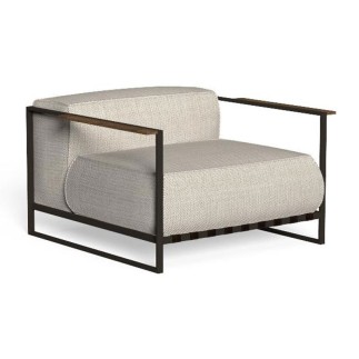 Outdoor Armchair in Steel and Fabric - Casilda | IsaProject