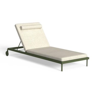 Stackable Sun lounger with Wheels - Cleo | IsaProject