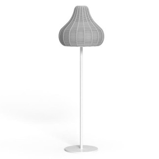 Floor lamp for outdoor in steel and rope - Jackie - ISA Project