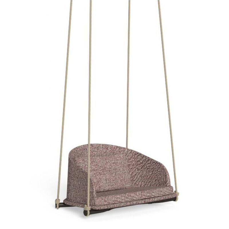 Hanging Swing in Wood and Fabric - Cleo Teak | IsaProject