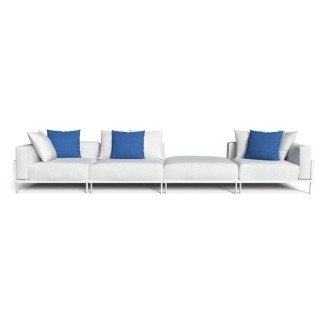 Modular Outdoor Sofa in Aluminium - Cleo | IsaProject