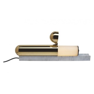 Marble and Brass Table Lamp - ISP | DCW Éditions